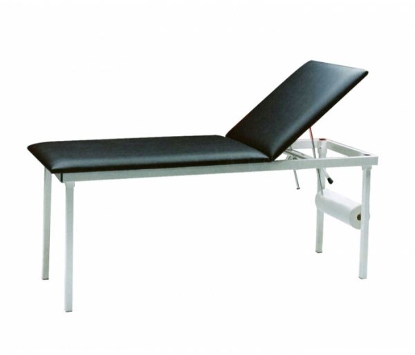 Formulering Cadeau Profeet Vaste massagetafel 63 cm met (of zonder) neusuitsparing + papierrolhouder  zwart - Fysioconcurrent